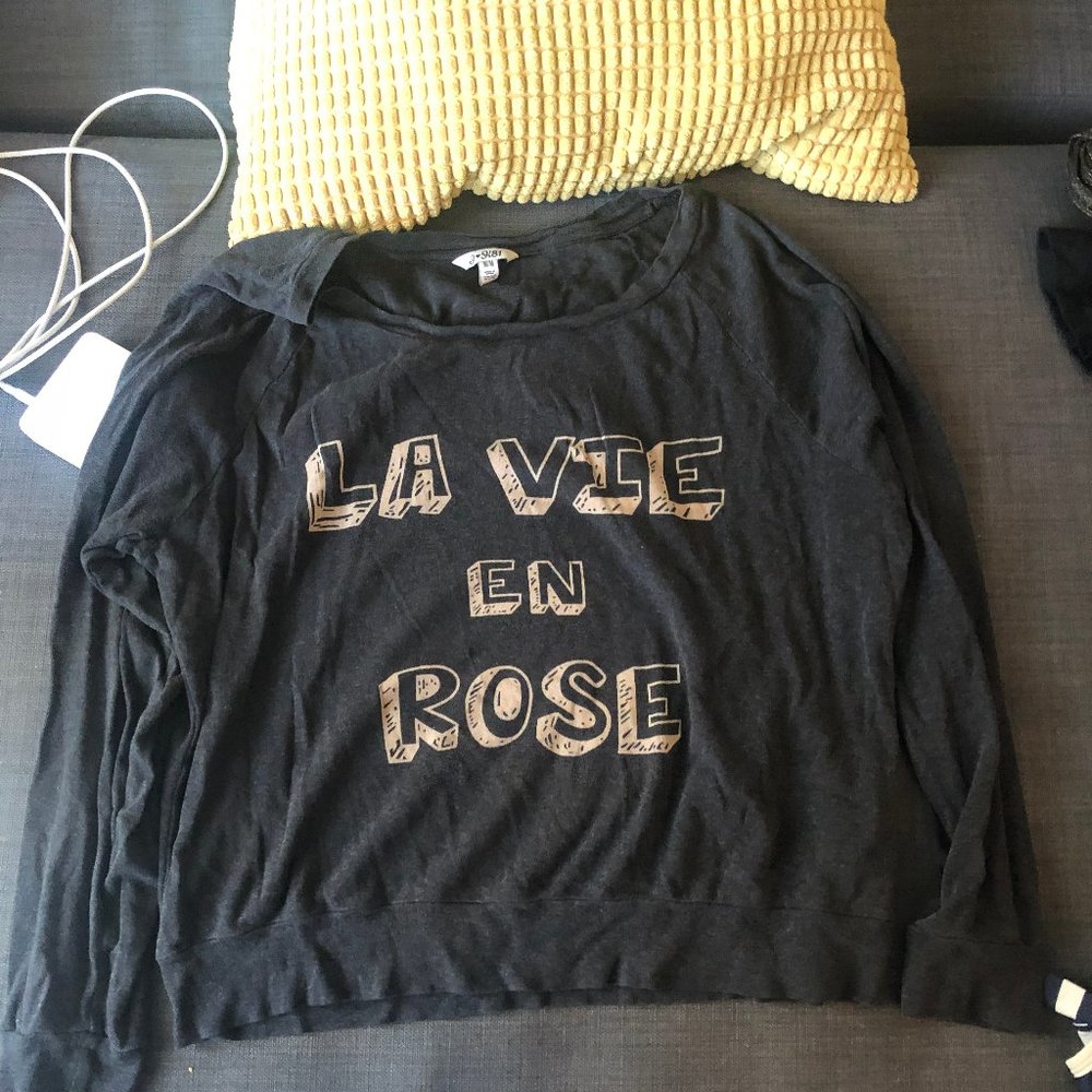 French sweatshirt